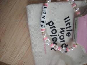 lot 18108 image: Beaded Letter Bracelet set Accents