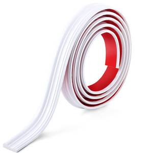 lot 18458 image: Gaahing Peel and Stick Wall Molding Trim & Chair Rail, Self-Adhesive Panel Moulding, DIY Home Decor on Cabinet Door Mirror Frame, 9.8ft x 2.4in