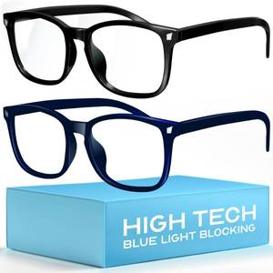 lot 18493 image: livho High Tech Blue Light Glasses - Advanced Blue Light Blocking Computer Glasses - Screen Fatigue & UV Protection