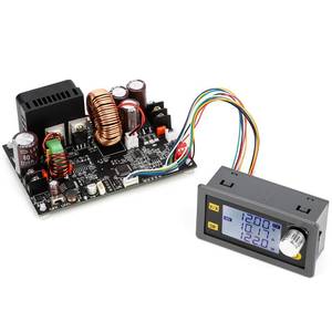 lot 20096 image: DROK CNC DC Buck Converter with Meter, 6-70V to 0-60V 20A 1200W, DC 5V 9V 12V 24V 36V 48V 60V Fixed Output Voltage, Adjustable Power Supply Voltage Regulator Step Down Module