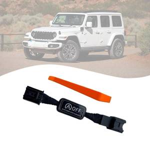 lot 20098 image: vocsvok Auto Stop Start Disabler for J-eep 2018-2024 Wrangler JLJLU 2020-2024 Gladiator JT Disable idle Stop Turn Off Auto Shut Off by Default Error Free Stop-Start Bypass Device Module