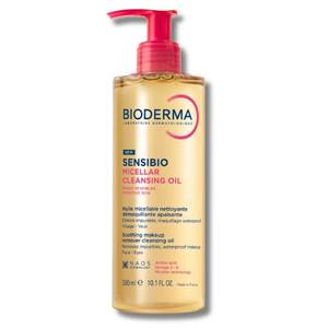 lot 20115 image: Bioderma Sensibio Micellar Cleansing Oil, 1st Ecobiological Micellar Formula Gentle Face Cleanser That Deeply Cleanses, Removes makeup, Soothes & Nourishes Skin with Oil-to-Milk Texture,Fragrance-Free