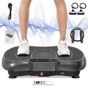 lot 1343 image: Vibration plate exercise machine for feet