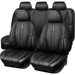 lot 5953 image: Custom Car Seat Covers Set