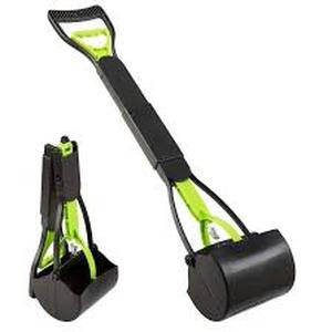 lot 6031 image: Dog pooper scooper colors green and black foldable