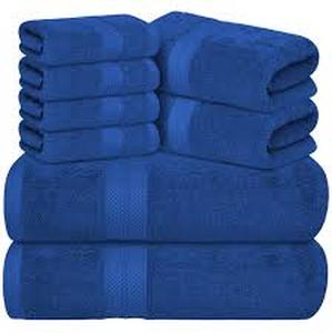 lot 9122 image: ALON Cotton Bath Towels Set
