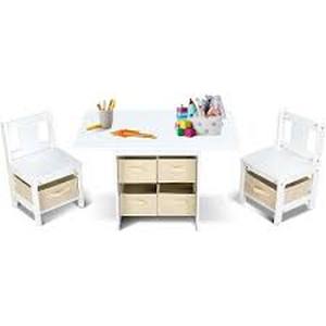 lot 11033 image: IKEA VILAXING UF009 Desk Model VL005-UD019 White