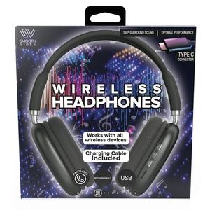 lot 18084 image: Smooth vibes Wireless Headphones with 3D Surround Sound