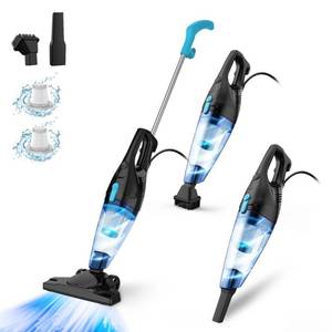 lot 1381 image: Corded Vacuum Cleaner, 4-in-1 Vacuum Cleaners for Home 15Kpa Power Suction Lightweight Corded Stick Vacuum with HEPA Filter Converts to Small Handheld Vacuum for Home, Pet Hair, Carpet, Hard Floors