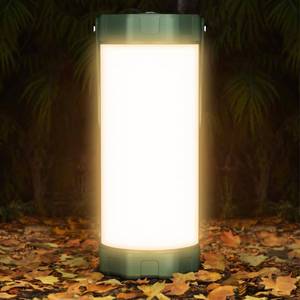 lot 2123 image: Glocusent 106 LED Camping Lights, Up to 80Hrs, 5000mAh Camping Lantern Rechargeable with 5 Brightness 3 Modes & SOS, IP68 Waterproof, Max 1200LM, Lanterns for Power Outages Hiking Emergency Hurricane