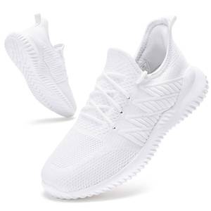 lot 2126 image: PPQ Womens Slip On Walking Shoes��Memory Foam Lightweight Comfort Casual Workout Shoes,Yoga Or Tennis Or Running Sneakers White 10