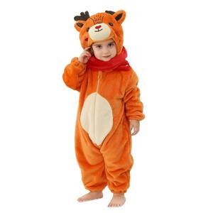 lot 2152 image: ABTSHU Baby Reindeer Costume Toddler Halloween Dress Up Outfit 12-18 Months