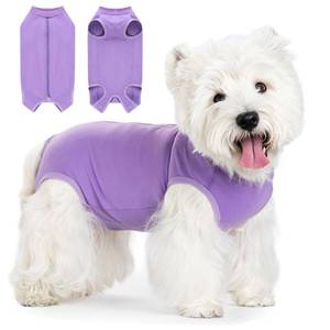 lot 6111 image: Coppthinktu Dog Surgery Recovery Suit for Dogs After Surgery Female, Dog Onesie Suitical Neuter Puppy Spay Shirts, Post-Op Bodysuit Pajamas Anti Licking Abdominal Wounds Cone Alternative size small