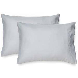 lot 6117 image: EXQ Home Toddler Pillowcases 13x18 Travel Pillow Case Set of 2, Small Pillow Case Fits Baby Pillow Sized 12x16, 13x18, Kids Pillowcases 2 Pack Machine Washable with Envelope Closure(Light Grey)