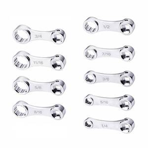 lot 6188 image: wanlvkang Torque Adapter Set, 9-Piece Torque Wrench Extension Set SAE Wrench Set for Automotive & Mechanical Repair 14-34 (SAE)