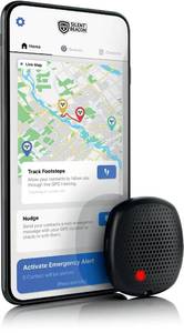 lot 6224 image: Panic Button for Personal Safety �� Silent Beacon Bluetooth Emergency Alert with 2-Way Calls, Text & Email. Speaker & Mic, Wearable Rechargeable, Key Finder, 5 Modes �� for Workers, Families, Offices.