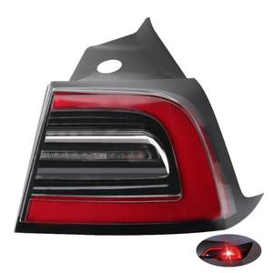 lot 6243 image: Misakomo LED Tail Lights, Compatible with 2017-2021 Tesla Model 3, Replace 1077398 - Brake Tail Light Running Brake Turn Signal Lighting - Rear Right Passenger Outer Side RH