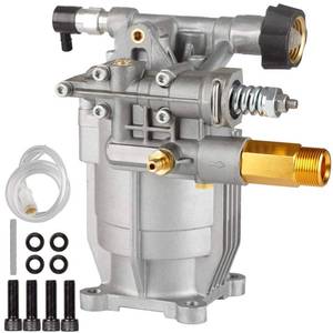 lot 6246 image: MUTURQ 34 Shaft Horizontal Pressure Washer Pump, 2600-3000 PSI, 2.5 GPM, OEM Replacement Pump for Honda GC160,309515003,308418007,020241 and More