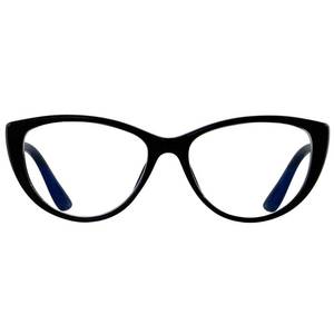 lot 6256 image: ANDWOOD Blue Light Blocking Glasses Women Bluelight Blocker Computer Cateye Clear Cat Eye Eyeglasses Frame Black