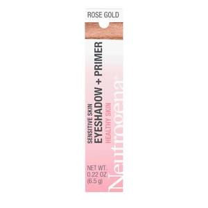 lot 6273 image: Neutrogena Sensitive Skin Eyeshadow  Primer, a Longwearing, 2-in-1 Metallic Eyeshadow for Sensitive Skin with Pro-Vitamin B5, Lightweight Cream-to-Powder Formula, Warm Taupe, 0.22 oz