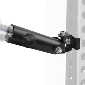 lot 9182 image: A2ZCARE Power Rack Mounted Landmine Attachment, T Bar Row Landmine Base, Fit 2-inch Olympic Row Bar, Compatible with 3x2 & 3x3 inch Power Cage
