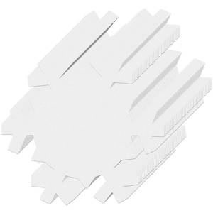 lot 10169 image: Kisston 360 Pcs Snowflake Cutouts Paper 3.9 Inch Winter Snowflake Shape Die Cuts Paper for DIY Projects Craft Classroom Bulletin Board Decor(White,Simple Style)