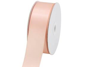 lot 12012 image: Peach Double Faced Satin Ribbons 1-12 inch Flower Boutique Gift Wrapping Ribbon 1.5inch 50yards Fabric Silk Bow Ribbon for Valentines Day & Mothers Day DIY Crafts Hair Headband-Sewing