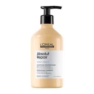 lot 12023 image: LOr�al Professionnel Paris Absolut Repair Shampoo �� Nourishing Protein Shampoo For Dry, Damaged Hair, Repairs Damage and Provides Shine, 16.9 Fl Oz