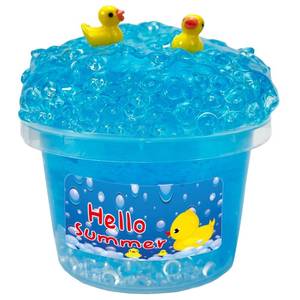 lot 12133 image: Charming Blue Crunchy Fishbowl Bead Slime,Super Soft and Non-Sticky, Great for Birthday Gifts for Girl and Boys,Party Favors,Christmas Stocking Stuffers (Missing The Duck)