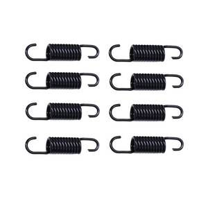 lot 12157 image: Yoogu 2-14 inch (Pack of 8) Overall Length Furniture Springs Replacement Part for Recliner Sofa Couch Bed, Black (11 Turns)