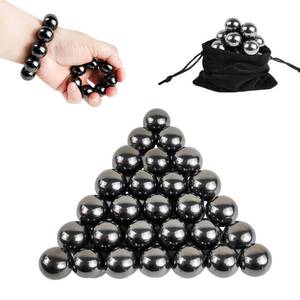lot 12159 image: 28 Pcs Magnet Stones Balls Fidget Toy, Adult Fidget Toys, Magnet Stones Balls Can Replace Ferrite Putty, Office Desktop Decoration, Stress Relief, Anti Anxiety, Executive Desk Toys (Black)
