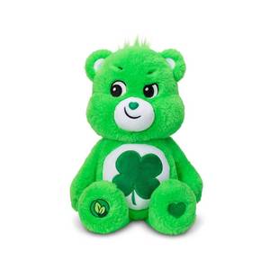 lot 12445 image: Care Bears 14 Good Luck Bear Plushie - Medium Size - Green Plush for Ages 4 �� Perfect Stuffed Animal Holiday, Birthday Gift, Super Soft and Cuddly �� Gift For Girls and Boys, Collectors