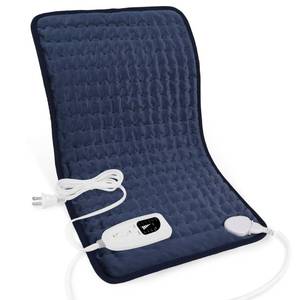 lot 14096 image: Deepsoon Heating Pad,Electric Heating Pads for Back,Neck,Moist Heating Pad for Abdomen Shoulder Knee Legs,DryMoist Heat&Auto Shut Off,Mothers Day Birthday for Men and Women,Navy Blue,24x12 Inch