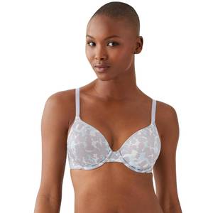 lot 14125 image: b.temptd by Wacoal Womens Future Foundation Lightly Padded Underwire T-Shirt Bra, 953281, Dream BlueCamo 32DDD