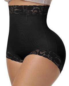lot 14140 image: SHAPSHE Medium Shapewear Panties Shape Wear Shorts Short Faja Control De Abdomen Fajas De Posparto Para Mujer Tummy Control Briefs for Women Tummy Control Thong Shapewear Black