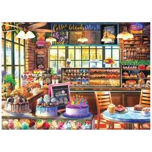 lot 14148 image: RoseArt - Kodak Premium - The Bakery - 1000 Piece Jigsaw Puzzle, Food-Themed, Ages 10 and Up