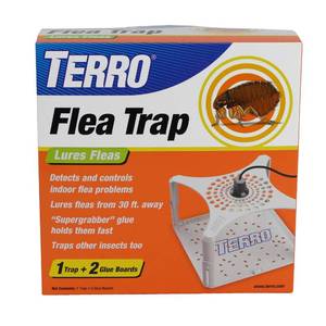 lot 14160 image: Terro T230 Indoor Electric Flea Trap and Killer - Refillable Flea Traps for Inside Your Home