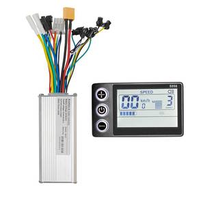 lot 14239 image: 24V 36V 48V Ebike Controller Kit 500W 25A Brushless Motor Controller and Ebike Display Scooter Controller with LCD Screen Electric Bike Controller Electric Bicycle Speed Controller for Brushless Motor
