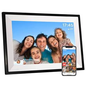 lot 15554 image: PIPI Vision 10.1 Inch WiFi Digital Picture Frame, Upgraded 32GB Storage,Smart Frameo App, IPS Touch Screen, Easy Setup, Instantly Share Photos & Videos for Mom,Grandparents