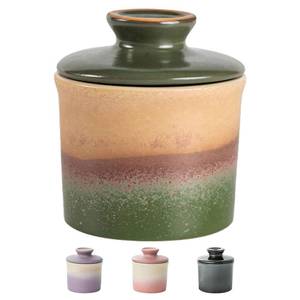lot 16407 image: Butter Crock with Lid,French Butter Dish with Water,Butter Keeper for counter decor,Container Holder Kitchen Christmas Gifts Housewarming Home for Fresh Spreadable Butters