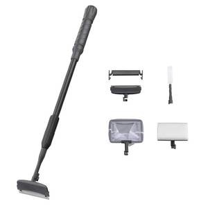 lot 16412 image: Carefree Fish 4IN1 Aquarium Cleaning Tools Long Handle Adjustable Length 1824Inch Fish Tank Cleaner Kit Algae Scraper Scrubber Brushes Set