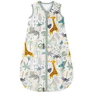 lot 16416 image: Yoofoss Baby Sleep Sack 0-6 Months 0.5 TOG Baby Wearable Blanket, 100% Organic Cotton Infant Toddler Sleeping Sack 2-Way Zipper Lightweight Sleep Sack, Giraffe
