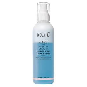 lot 16454 image: Keune Care Keratin Smooth 2-Phase Spray, Smoothing & Strengthening Leave-In Conditioner for Smoother Hair, 6.8 Fl Oz