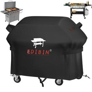 lot 16459 image: Grill Cover 55 Inch, Lightweight and Durable, UV and Water-Resistant 55 Inch BBQ Griddle Cover for Weber Char-Broil Nexgrill Kenmore Grills and More BBQ Gas Barbecue Covers