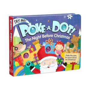 lot 16466 image: Melissa & Doug Poke-a-Dot The Night Before Christmas, Interactive Childrens Board Book with Buttons to Pop, Educational Sensory Toy for Toddlers & Preschoolers Ages 3