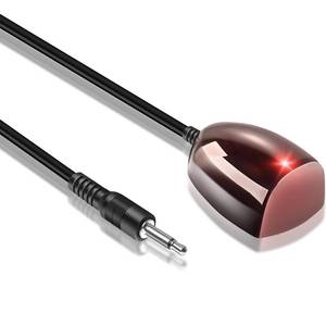 lot 16467 image: IR Receiver Infrared Remote Control Receiver with 3.5mm Plug for 38-56kHz Wideband Cable BoxesAVRDVRSTBAV Equipments, Up to 25FT Control Distance, Plug & Play