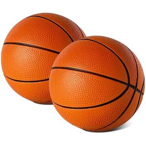 lot 16486 image: 5�� Foam Mini Basketball for Pro Mini Basketball Hoop, 2 Pack  Safe & Quiet Small Basketball for Over The Door Mini Hoop Basketball Sets
