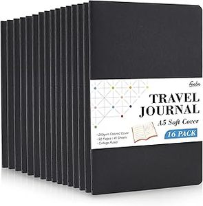 lot 6230 image: Labkiss 12 Pack Large Black Dot Grid Notebooks
