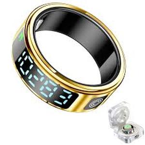 lot 10176 image: Smart Ring Wearable Device with LED Indicator