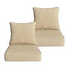 lot 11059 image: Localive Deep Seat Cushion Set - 2 Pieces